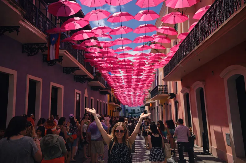 Old San Juan walking tour cobblestone streets Puerto Rico