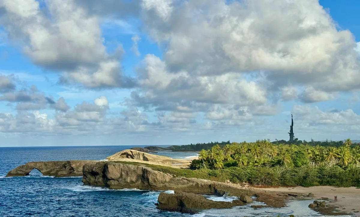 Cueva del Indio volcanic sea cave on Puerto Rico's north coast