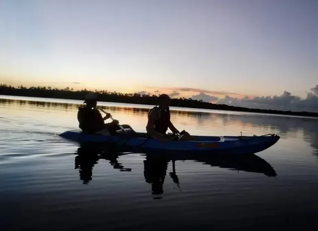 Fajardo bioluminescent bay kayak tour in Puerto Rico