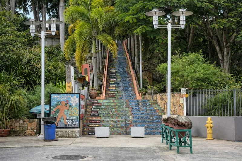 Discover Jayuya mosaic staircase cultural tour Cordillera Central Puerto Rico
