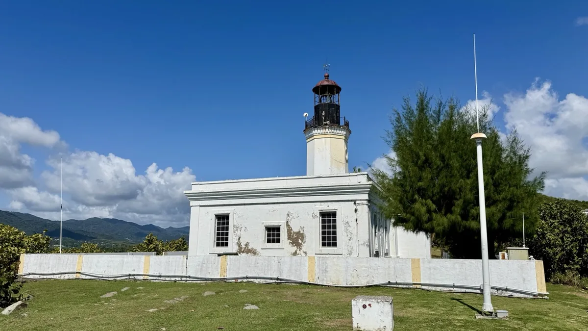Faro de Punta Tuna 1892 lighthouse at the southeast tip of Puerto Rico